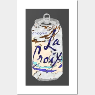 Coconut La Croix Posters and Art